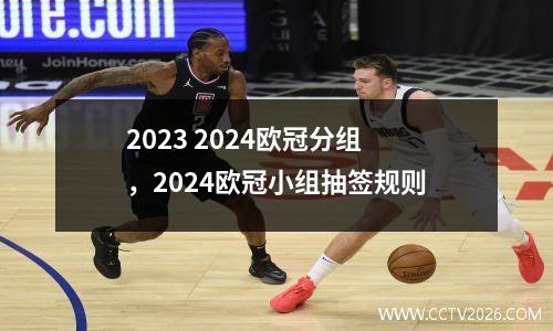2023 2024欧冠分组，2024欧冠小组抽签规则