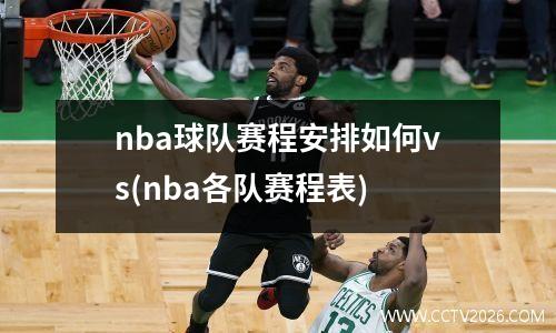 nba球队赛程安排如何vs(nba各队赛程表)