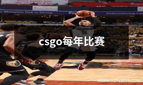 csgo每年比赛