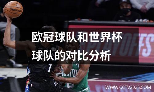 欧冠球队和世界杯球队的对比分析