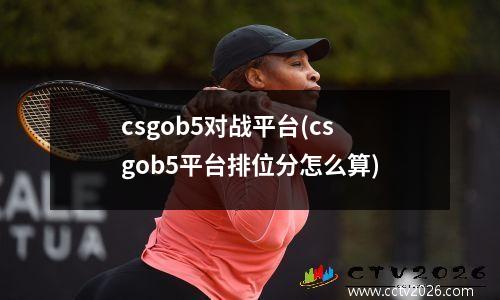 csgob5对战平台(csgob5平台排位分怎么算)
