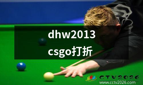dhw2013csgo打折