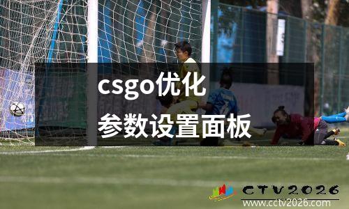 csgo优化参数设置面板