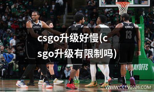 csgo升级好慢(csgo升级有限制吗)