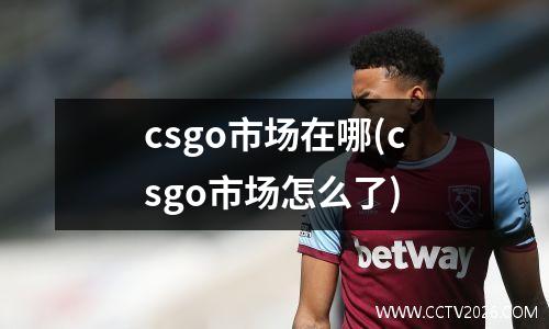 csgo市场在哪(csgo市场怎么了)