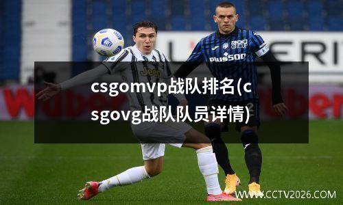 csgomvp战队排名(csgovg战队队员详情)