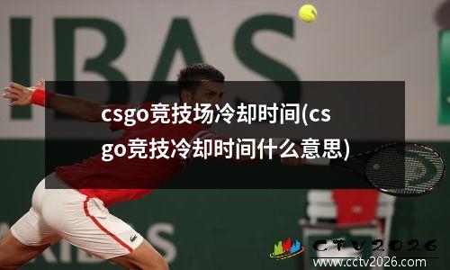csgo竞技场冷却时间(csgo竞技冷却时间什么意思)