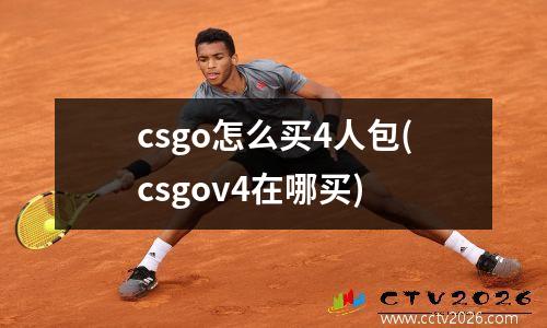 csgo怎么买4人包(csgov4在哪买)