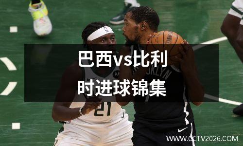 巴西vs比利时进球锦集