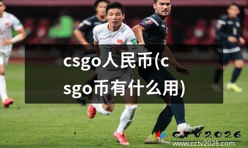 csgo人民币(csgo币有什么用)