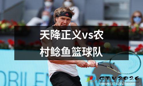 天降正义vs农村鲶鱼篮球队