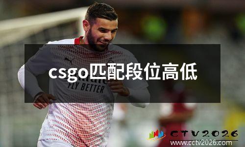 csgo匹配段位高低