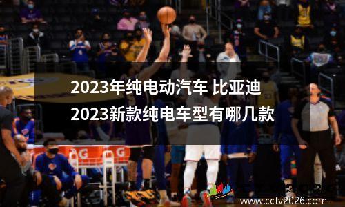 2023年纯电动汽车 比亚迪2023新款纯电车型有哪几款
