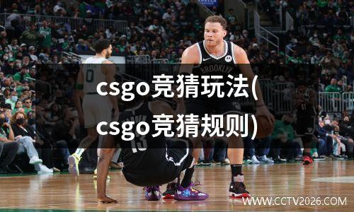 csgo竞猜玩法(csgo竞猜规则)