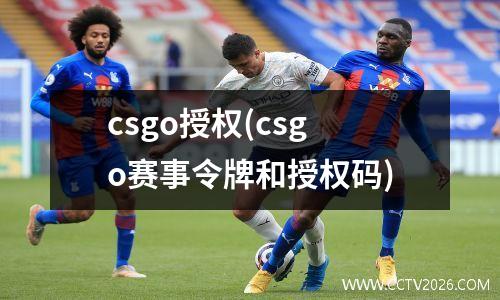 csgo授权(csgo赛事令牌和授权码)