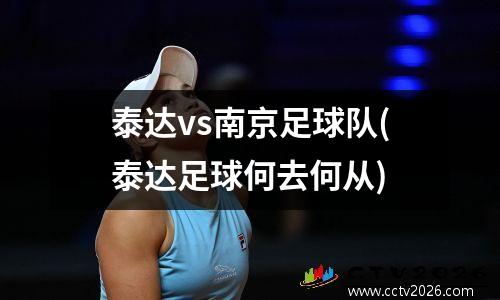 泰达vs南京足球队(泰达足球何去何从)