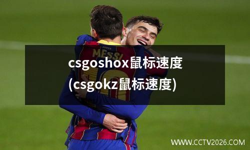 csgoshox鼠标速度(csgokz鼠标速度)