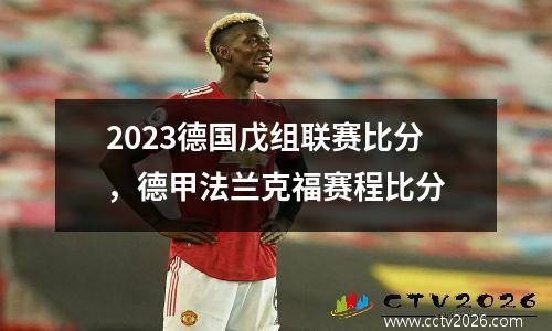 2023德国戊组联赛比分，德甲法兰克福赛程比分