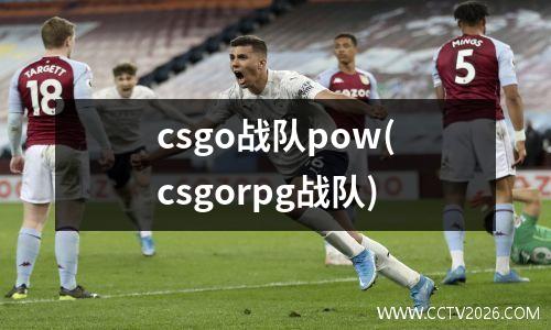 csgo战队pow(csgorpg战队)