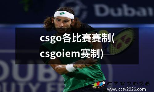 csgo各比赛赛制(csgoiem赛制)