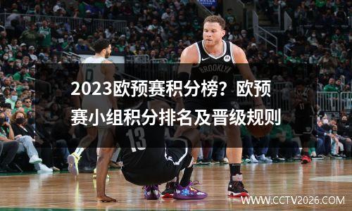 2023欧预赛积分榜？欧预赛小组积分排名及晋级规则