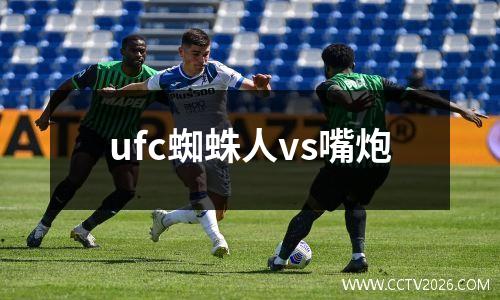 ufc蜘蛛人vs嘴炮