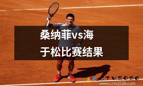 桑纳菲vs海于松比赛结果