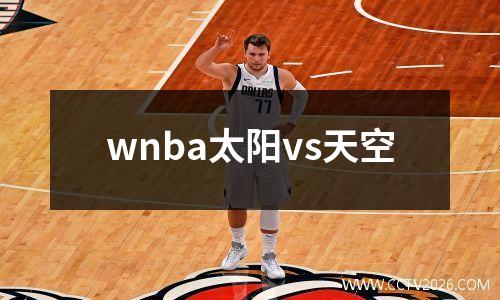 wnba太阳vs天空