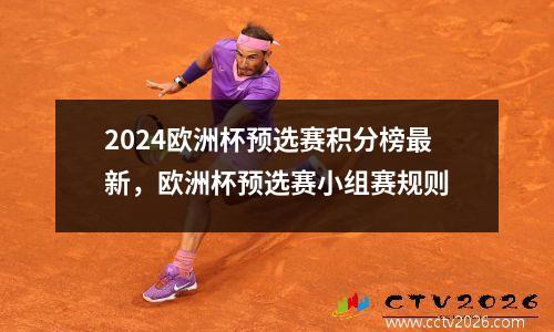 2024欧洲杯预选赛积分榜最新，欧洲杯预选赛小组赛规则