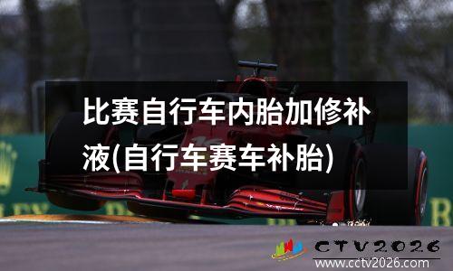 比赛自行车内胎加修补液(自行车赛车补胎)