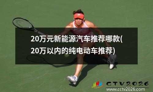 20万元新能源汽车推荐哪款(20万以内的纯电动车推荐)