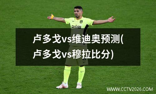 卢多戈vs维迪奥预测(卢多戈vs穆拉比分)