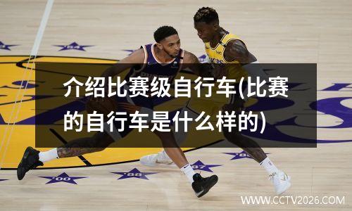 介绍比赛级自行车(比赛的自行车是什么样的)