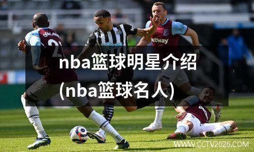 nba篮球明星介绍(nba篮球名人)