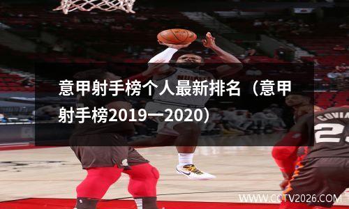 意甲射手榜个人最新排名（意甲射手榜2019一2020）