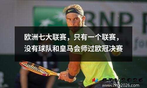 欧洲七大联赛，只有一个联赛，没有球队和皇马会师过欧冠决赛