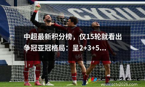 中超最新积分榜，仅15轮就看出争冠亚冠格局：呈2+3+5+6格局