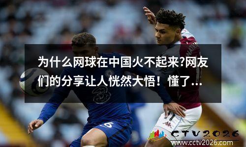 为什么网球在中国火不起来?网友们的分享让人恍然大悟！懂了！