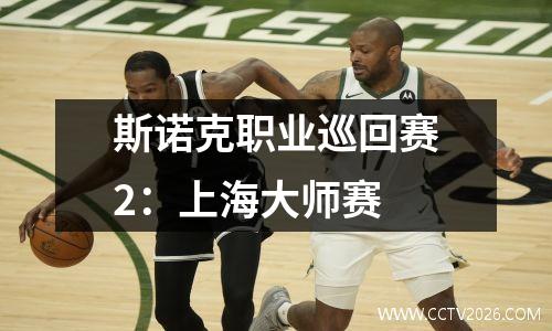 斯诺克职业巡回赛2：上海大师赛
