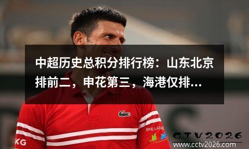 中超历史总积分排行榜：山东北京排前二，申花第三，海港仅排第七