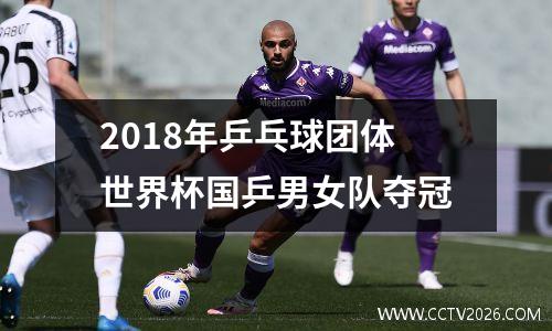 2018年乒乓球团体世界杯国乒男女队夺冠