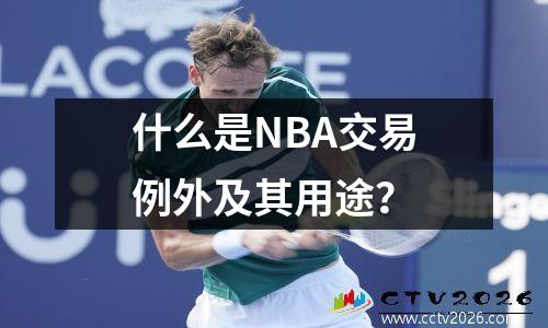 什么是NBA交易例外及其用途？