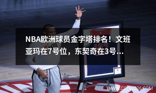 NBA欧洲球员金字塔排名！文班亚玛在7号位，东契奇在3号位，顶上只有一人。