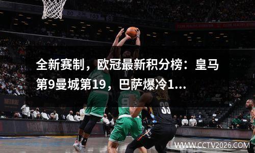 全新赛制，欧冠最新积分榜：皇马第9曼城第19，巴萨爆冷12第22