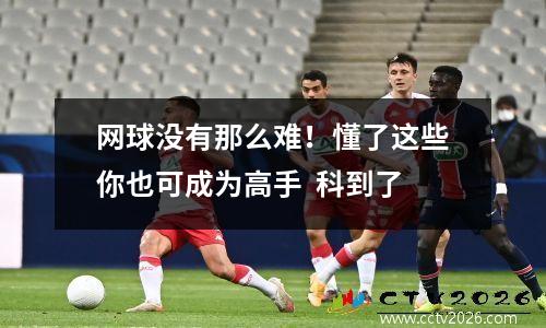 网球没有那么难！懂了这些你也可成为高手  科到了