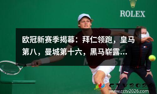 欧冠新赛季揭幕：拜仁领跑，皇马第八，曼城第十六，黑马崭露头角