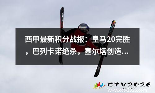 西甲最新积分战报：皇马20完胜，巴列卡诺绝杀，塞尔塔创造奇迹