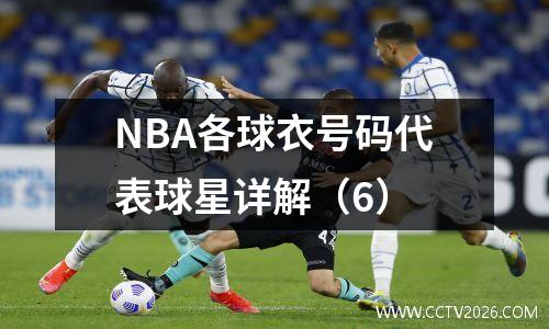 NBA各球衣号码代表球星详解（6）