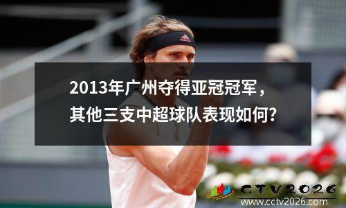 2013年广州夺得亚冠冠军，其他三支中超球队表现如何？