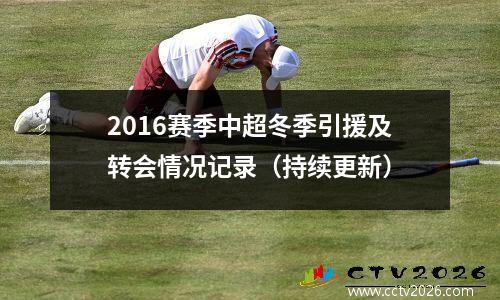 2016赛季中超冬季引援及转会情况记录（持续更新）